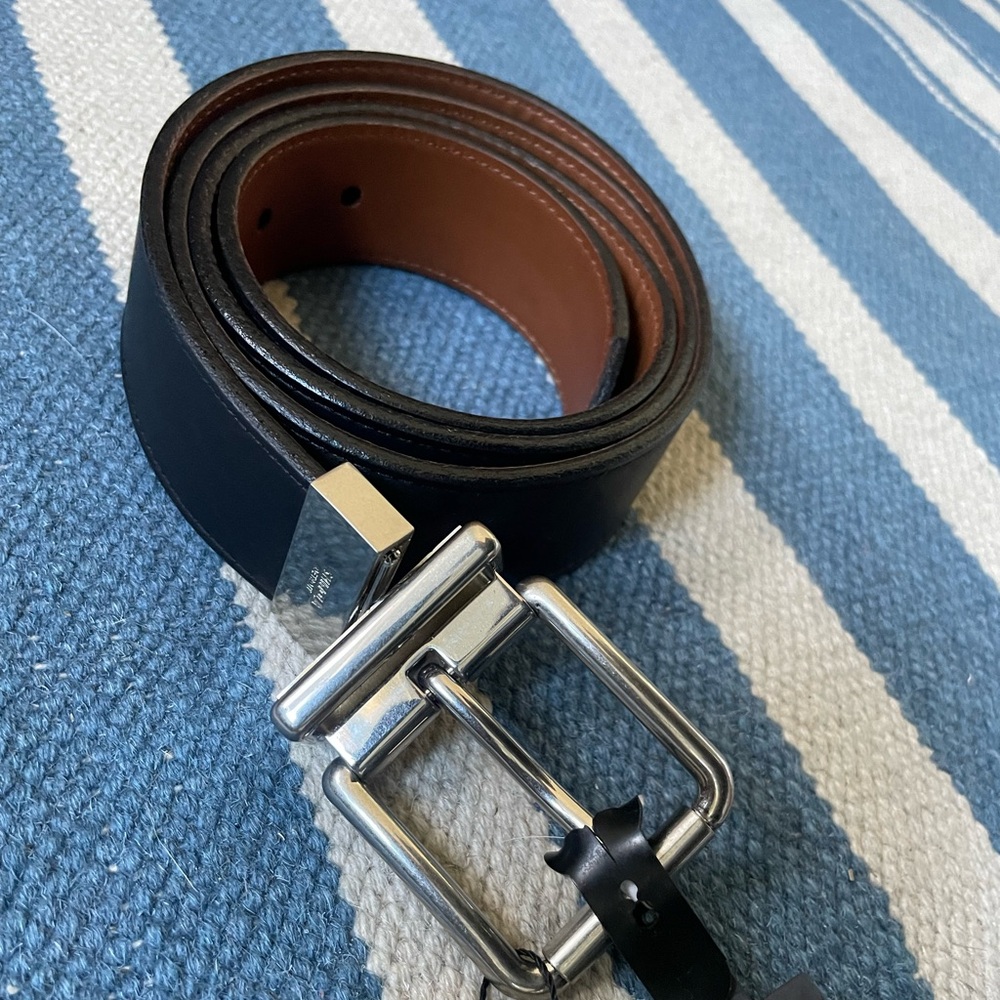 Shinola Reversible Belt - Black/Tan